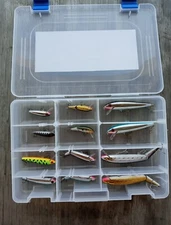 Rebel Minnow Assortment Kit (12 Lure Kit) Nice!! Great Gift!!