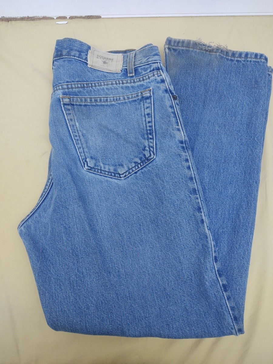 Vintage Dockers Recode 34x32 Blue Jeans Classic Denim | eBay