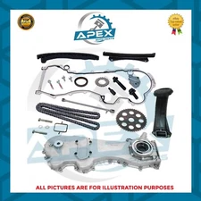 FIAT 1.3 JTD & MULTIJET D 16V OIL PUMP & FULL TIMING CHAIN KIT - UPTO EURO 5