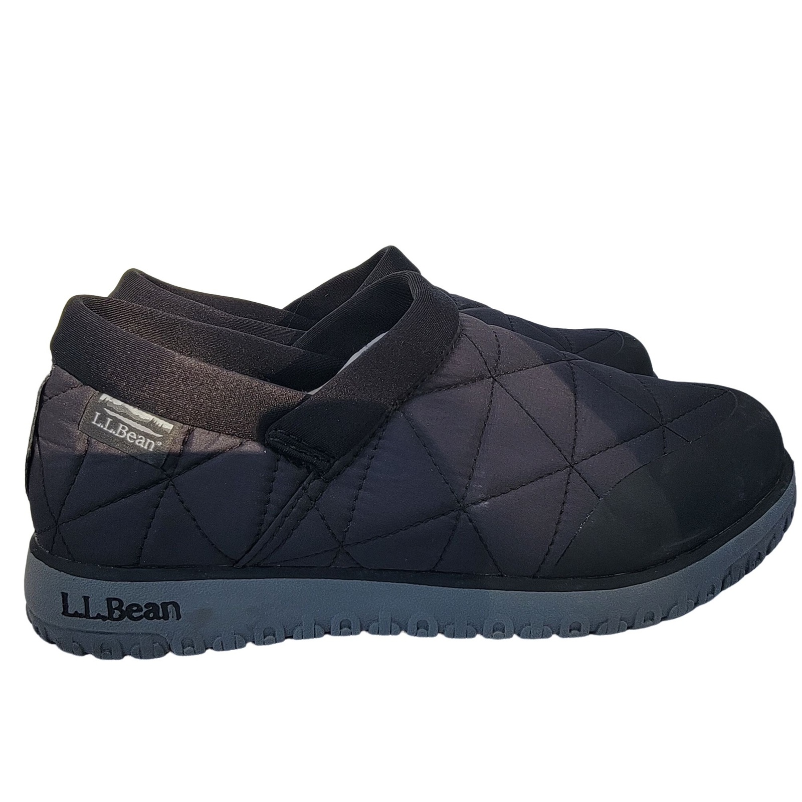 L.L. Bean Ultralight Primaloft Slip-on Quilted Shoe Men\'s Size‎ 10 L.L.Bean PrimaLoft 511763 Black Ultralight | Mercari main image 3