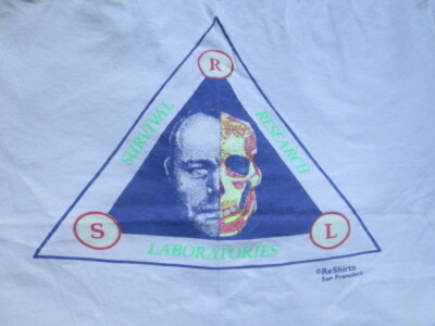 VINTAGE 90s SURVIVAL RESEARCH LABORATORIES SRL MARK PAULINE T 