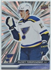 2023-24 UPPER DECK HOCKEY OUTBURST SILVER #155 ALEXEY TOROPCHENKO NM-MT RAW