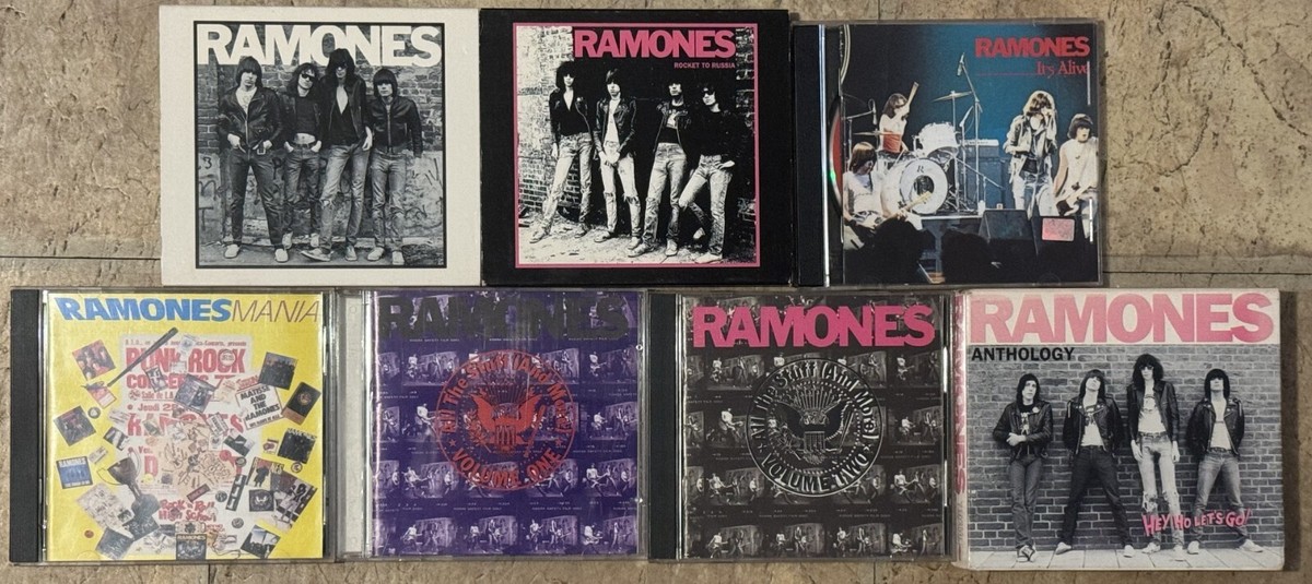 The Ramones CD lot - includes four greatest hits & two Expanded 