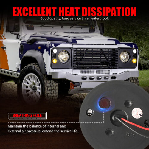 10pcs For Land Rover Defender 90/110 90-16 Complete Light LED Upgrade Kit Smoke - Picture 8 of 9