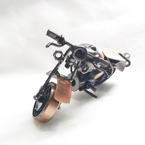 Handarbeit Muttern Schrauben Altmetall Kunst Motorrad Modell Sammlung Motorrad Basteln - Bild 17 von 24