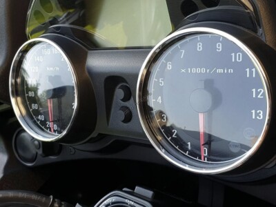 Kawasaki ZZR 1400 ZX-14 06-11 Cerclages De Compteur Aluminium
