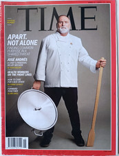 Time Magazine April 6-13, 2020- Jose Andres- A Chef's Pandemic Relief Mission