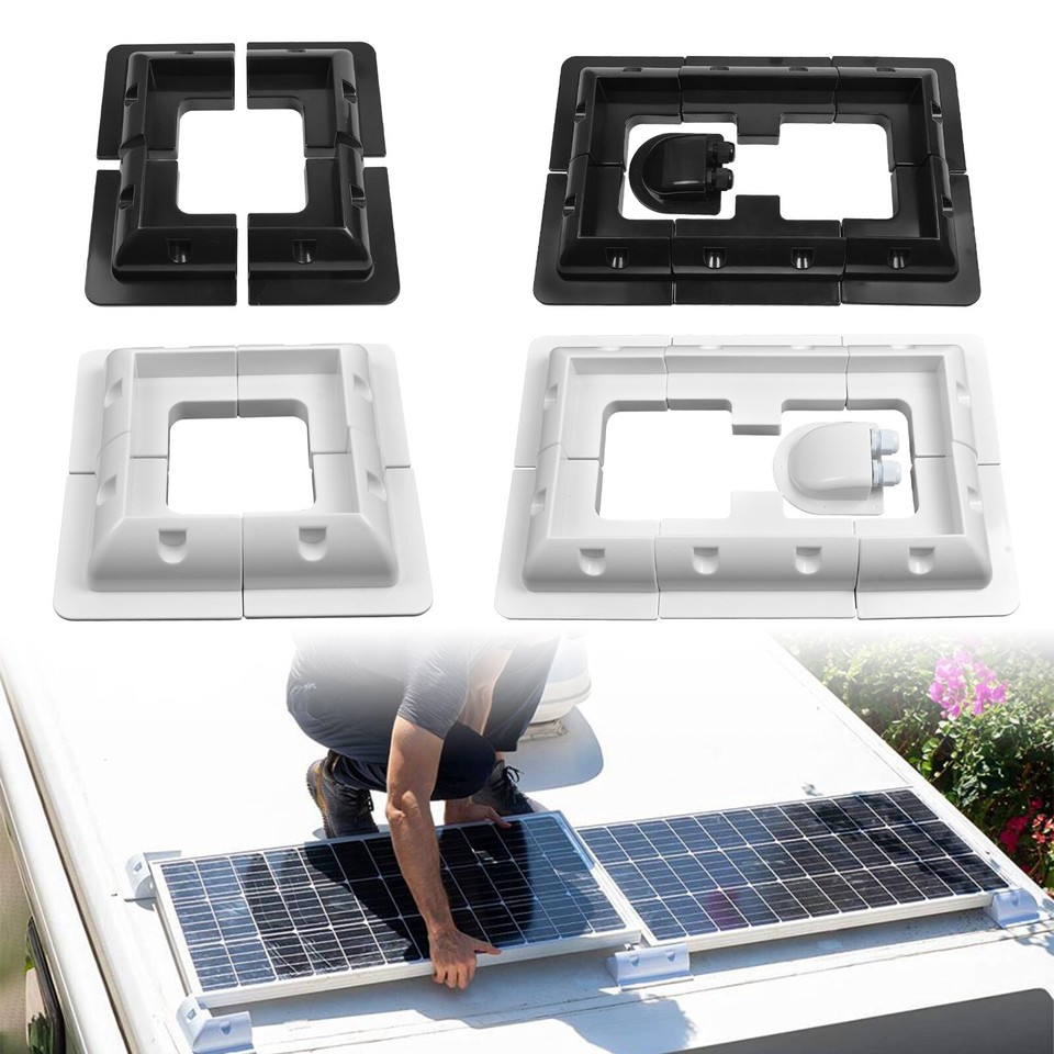 Solar Panel Mounting Bracket Kit,Boat Caravan Motorhome Camper Van RV ...