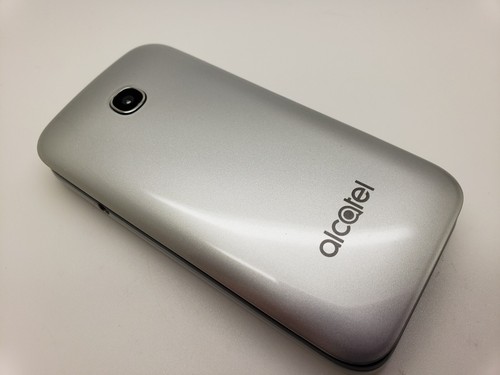 VGC Boxed UNLOCKED Alcatel 20.51X Flip Fold Silver Mobile Phone 3UKPOST - Picture 5 of 10