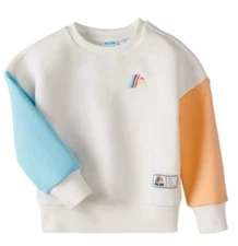 Aldi Gear 2025 Children’s white Pullover Sweatshirt Size Medium (8-10) ALDI