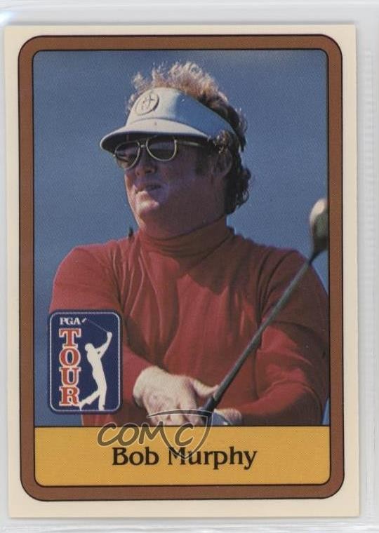 1981 Donruss Golf Stars Bob Murphy #41 Rookie RC 0a3
