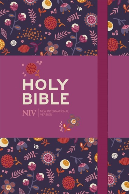 NIV Pocket Floral Notebook Bible by New International Version (Hardback Book) - Image 3