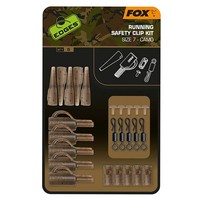Fox Edges Camo Running Safety Clip Kit KarpfenzubehöR Karpfenrig