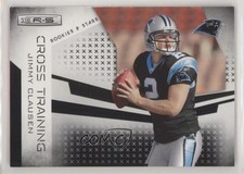 2010 Panini Rookies & Stars Cross Training Black 44/100 Jimmy Clausen #3 1i7