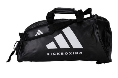 adidas 2in1 Bag ''Kickboxing'' black/white PU, adiACC051KB