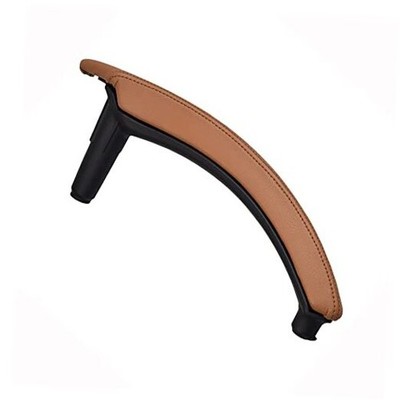 Leather Interior Passenger Doors Pull Handle Cover for X5 E70 2007 Right Brown