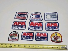 Vtg APA 90s-2000s Pool League Tournament Championship Patches Mixed Lot of 10