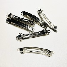 70 mm French Barrette Clip Hair Blank Findings Craft Supplies