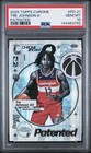 2025 Topps Chrome Tre Johnson III Base (PSA 10)