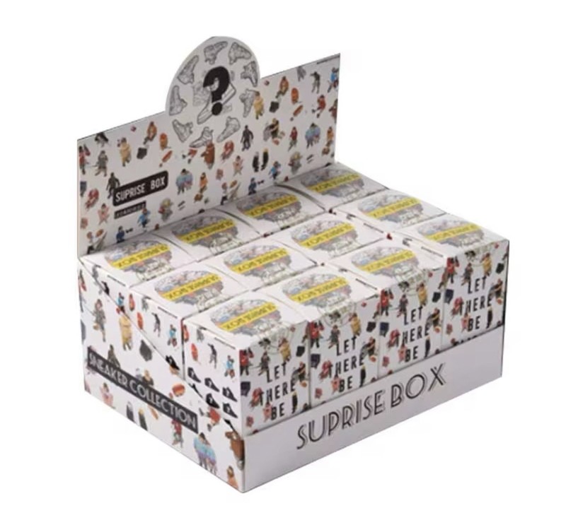 NEW - Jordan 1 Blind Box 12 count  Basketball Mini Sneakers Collectible Toy.