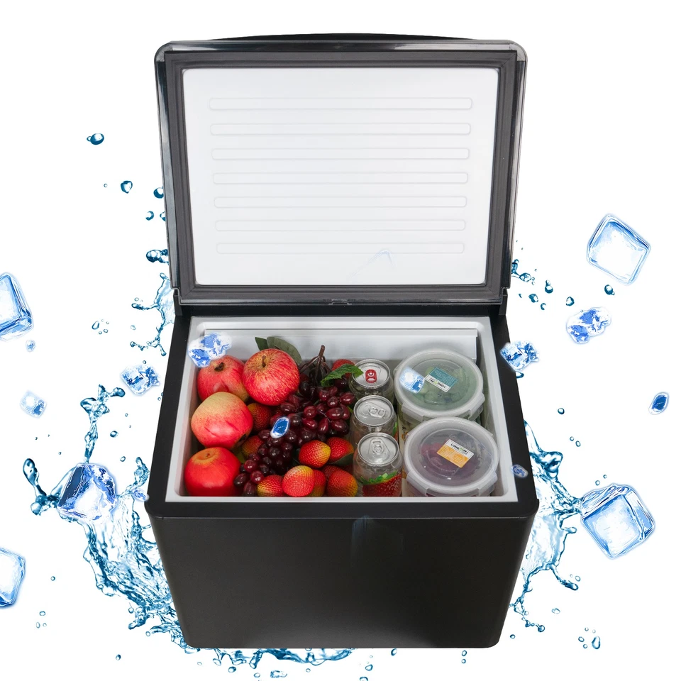 Gas Fridge Propane Refrigerator RV Cooler Dorm Freestanding AC/DC 1.6 Cu.ft - Image 3 of 4