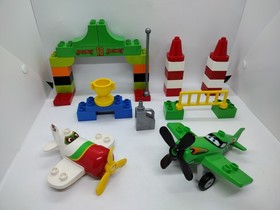 LEGO DUPLO 10510 DISNEY PIXAR CARS Planes Ripslinger's Air Race set - incomplete