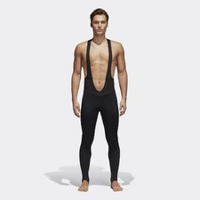 NEW Large Adidas Adistar Belgements Padded Cycling Bib Tights BS4715 Black 250
