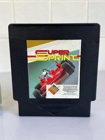 Super Sprint Nintendo NES HES Flat Lip Cart AUS Complete + Catalogue