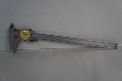 Mitutoyo 12'' Inch .001nDial Caliper 505-628 .001'' Made in Japan