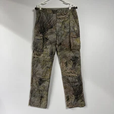 NWT Mens Game Winner Outdoors Mossy Oak Duck Cargo Brush Camo Pants Size L Large
