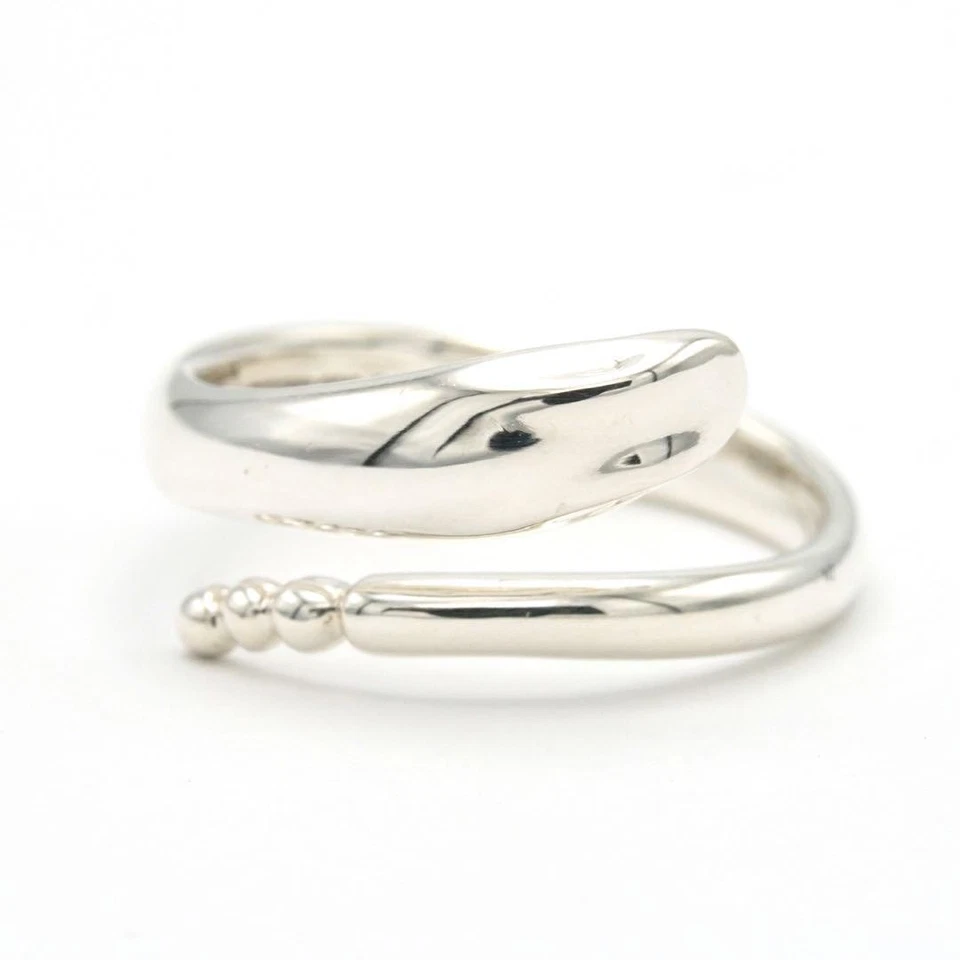 Old Tiffany 蛇形戒指,尺寸 9,纯银 — 第 2/4 张图片