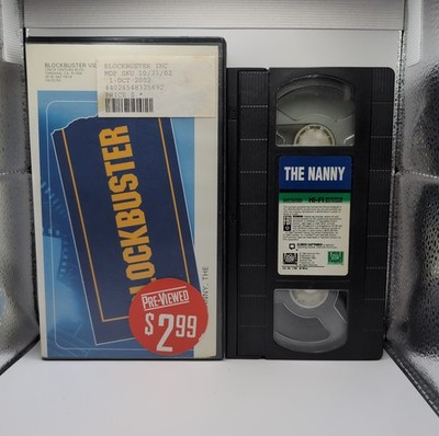 The Nanny Former Blockbuster Rental With Branded Case