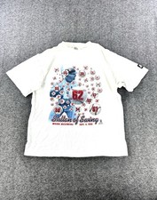 VTG 90s Mark McGwire Starter T Shirt Mens L White Starter 90s Sultan Of Swing
