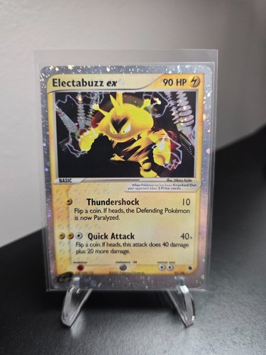 Electabuzz ex 97/109 Pokemon ex Ruby & Sapphire eReader Holo
