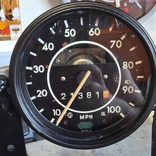 1973 Vw Speedometer Refurbished No Fuel Gauge