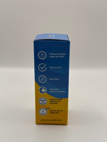 Pegamento vendaje líquido - Gel reparador invisible de la piel para talones agrietados severos - Imagen 3 de 5