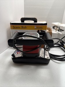 Core Products Jeanie Rub Variable Speed Massager 3402 Black Red for Full Body