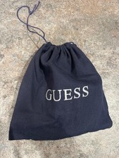 GUESS Noelle gold logo belt - Black and gold reversible