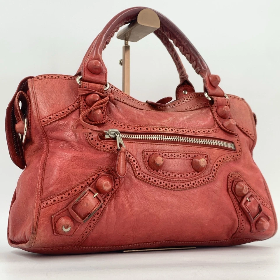 Balenciaga The Giant City Handbag, 2-Way Shoulder Bag, Genuine Leather mirror - Image 3 of 4