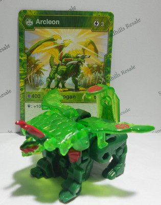 Bakugan Arcleon Green Ventus Translucent Upper Evolutions B400 - card