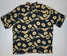 Vtg Reyn Spooner 100 Rayon Hawaiian Pineapple Travel Beach Aloha Camp Shirt XXL