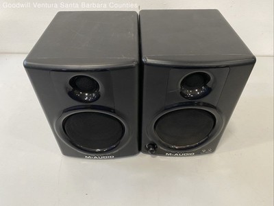 Pair of M-Audio AV-40 Desktop Speakers - Parts or Repair