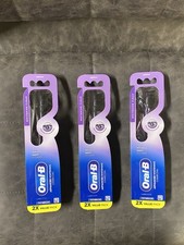 3 Packs Of Charcoal Toothbrush Whitening Therapy x 2 6 Brushes Total  - New