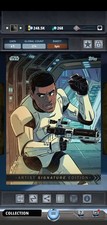 Topps Star Wars Digital Card Trader Artist Signature Edition Derek Laufman Finn