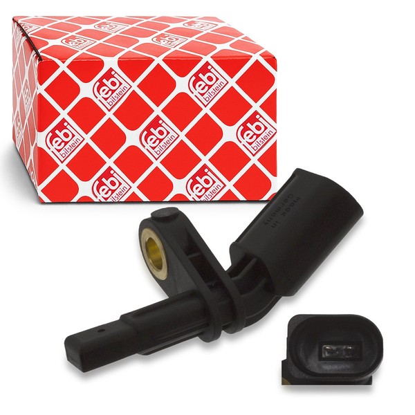 Febi Bilstein ABS Sensor Raddrehzahl VW Caddy Golf Passat Audi A3 Seat Skoda 1Z5-image