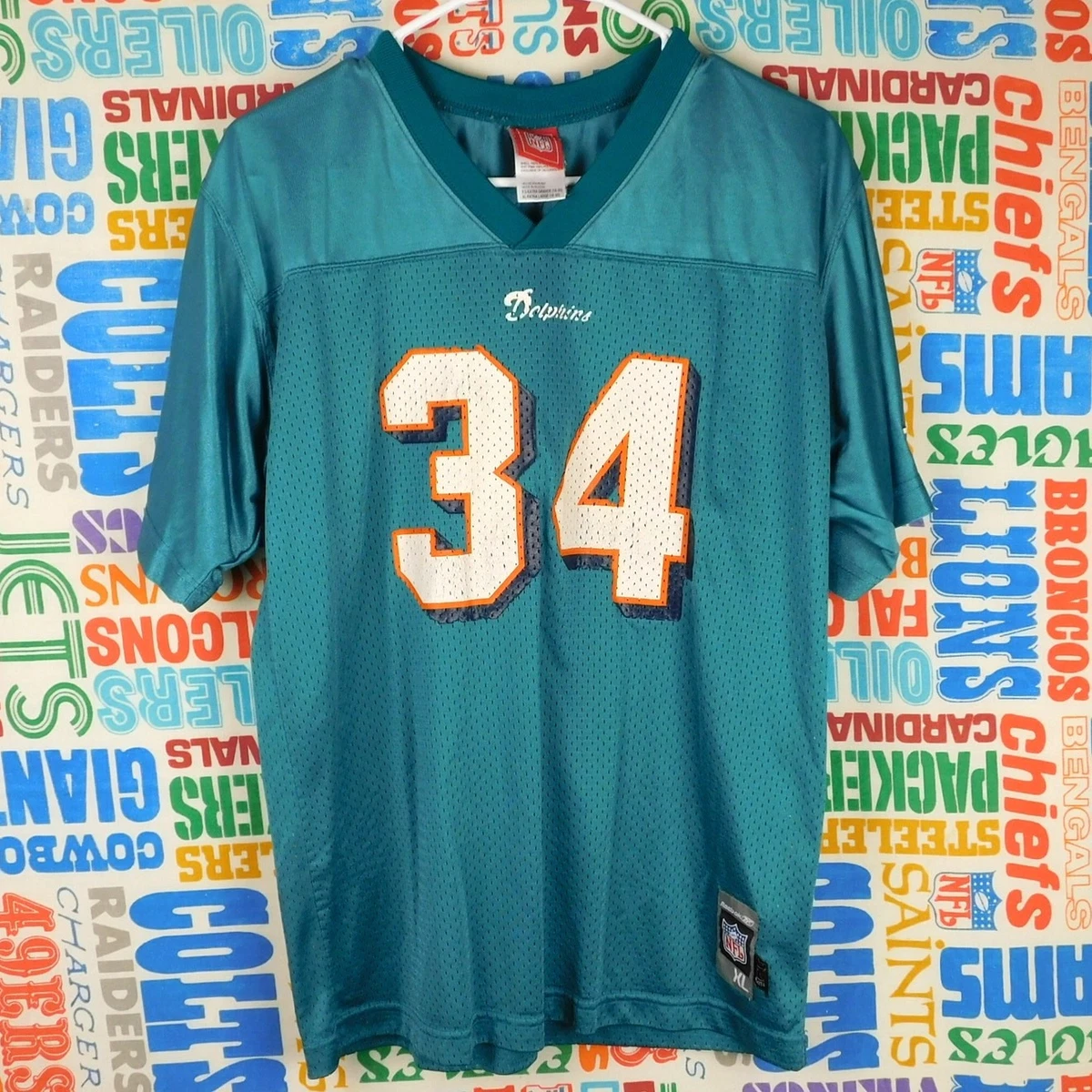 Reebok Ricky Williams Miami Dolphins NFL Fan Apparel & Souvenirs