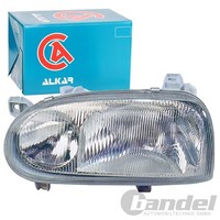 Alkar H1/H1 Scheinwerfer Ohne LWR Links Passend FüR VW Golf | 2701126