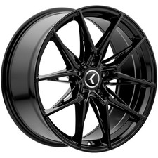 Kraze Kr196 Evolve 20x9 5x120 35mm Gloss Black Wheel Rim 20 Inch