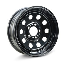 Libra 13 X 4.5 Trailer Wheel 5 Lug On 4.5 Bolt Pattern Black Mod -17018