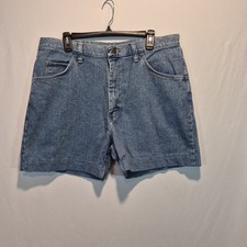 Wrangler Mens Denim Shorts Relaxed Fit 36 Retro Normcore Dad Style Jorts